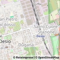 Hartă Desio