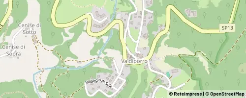 Mappa Bosco Chiesanuova