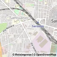 Kaart Saronno
