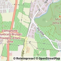 Map Monticelli Brusati