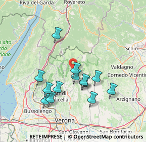 Mappa 37021 Bosco Chiesanuova VR, Italia (13.33923)