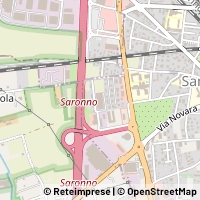 Kaart Saronno