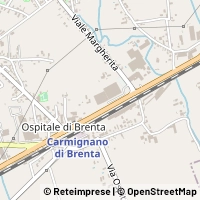 Карта Carmignano di Brenta