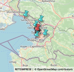 Mappa Via di Servola, 34146 Trieste TS, Italia (5.51818)