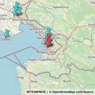 Mappa Via di Servola, 34146 Trieste TS, Italia (17.94833)