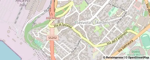 Mappa Trieste