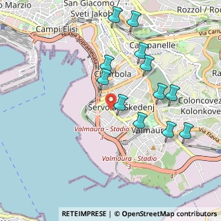 Mappa Via di Servola, 34146 Trieste TS, Italia (0.98667)