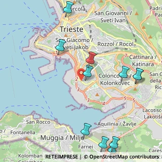 Mappa Via di Servola, 34146 Trieste TS, Italia (2.69091)