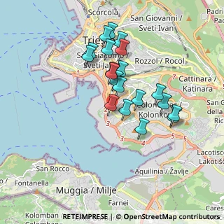 Mappa Via di Servola, 34146 Trieste TS, Italia (1.5475)