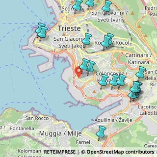 Mappa Via di Servola, 34146 Trieste TS, Italia (2.5905)