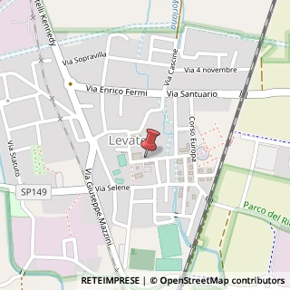 Mappa Via Fratelli Savio, 3, 24040 Levate, Bergamo (Lombardia)
