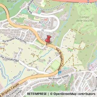 Mappa Via Brigata Casale, 13, 34149 Trieste, Trieste (Friuli-Venezia Giulia)