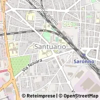 Mapa Saronno