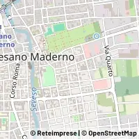 Térkép Cesano Maderno