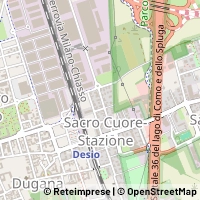 Hartă Desio