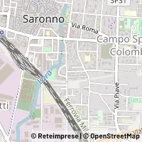 Mapa Saronno