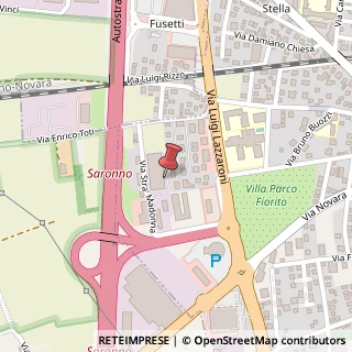Mappa Via Strà Madonna, 75, 21047 Saronno, Varese (Lombardia)