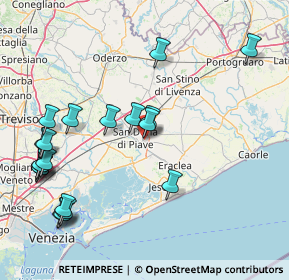 Mappa Via Canova, 30027 San Donà di Piave VE, Italia (19.0105)