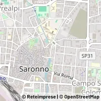 Mapa Saronno