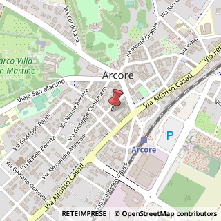 Mappa Via Alessandro Manzoni, 9, 20862 Arcore, Monza e Brianza (Lombardia)