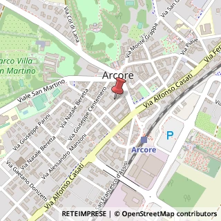 Mappa Via Alessandro Manzoni, 6, 20862 Arcore, Monza e Brianza (Lombardia)