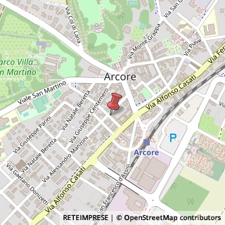 Mappa Via Alessandro Manzoni, 13, 20862 Arcore, Monza e Brianza (Lombardia)