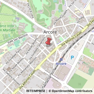 Mappa Via Alessandro Manzoni, 11, 20043 Arcore, Monza e Brianza (Lombardia)