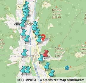 Mappa Via Borgo, 25069 Villa Carcina BS, Italia (1.143)