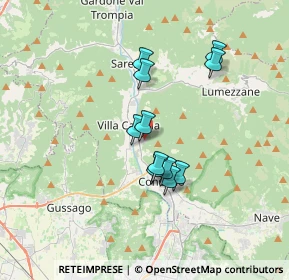 Mappa Via Borgo, 25069 Villa Carcina BS, Italia (2.79273)