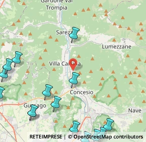 Mappa Via Borgo, 25069 Villa Carcina BS, Italia (7.0685)