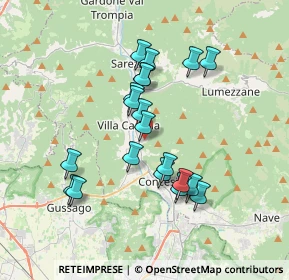Mappa Via Borgo, 25069 Villa Carcina BS, Italia (3.1725)