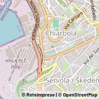 Mapa Trieste