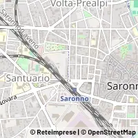 Mapa Saronno