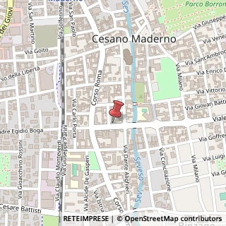 Mappa Via Giacomo Matteotti, 6, 20811 Cesano Maderno, Monza e Brianza (Lombardia)
