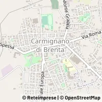মানচিত্র Carmignano di Brenta