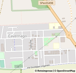 Mappa 24050 Cavernago BG, Italia (0.18077)