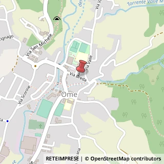 Mappa Via Breda, 9, 25050 Ome, Brescia (Lombardia)
