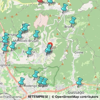 Mappa Via Breda, 25050 Ome BS, Italia (2.9685)