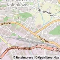 Mapa Trieste
