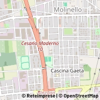 Mapa Cesano Maderno
