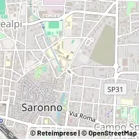Mapa Saronno