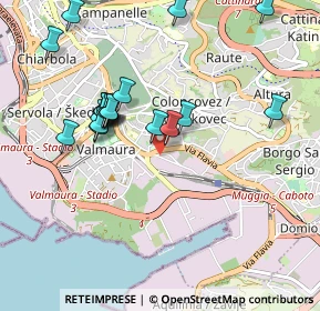 Mappa Via Pietraferrata, 34147 Trieste TS, Italia (0.9425)