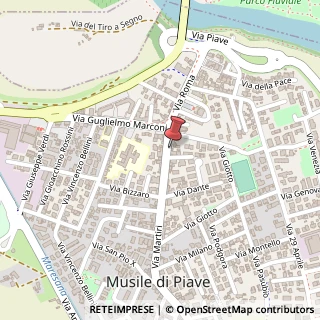 Mappa Via Martiri, 11, 30024 Musile di Piave, Venezia (Veneto)