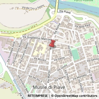 Mappa Via Giuseppe Mazzini, 6b, 30027 Musile di Piave, Venezia (Veneto)
