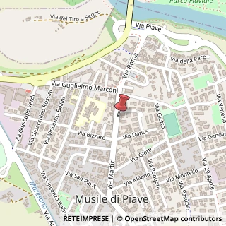 Mappa Via Martiri, 33, 30024 Musile di Piave, Venezia (Veneto)