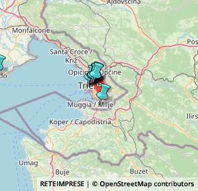 Mappa 34148 Trieste TS, Italia (12.96)