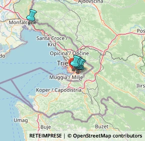 Mappa 34148 Trieste TS, Italia (41.059)