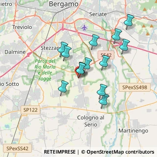 Mappa Via Provinciale, 24050 Zanica BG, Italia (3.13615)