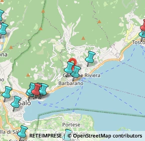 Mappa Via della Chiesa, 25083 Gardone Riviera BS, Italia (3.2175)