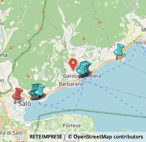 Mappa Via della Chiesa, 25083 Gardone Riviera BS, Italia (1.97083)